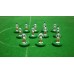 Subbuteo Andrew Table Soccer Mexico 3rd Jersey  World Cup 1998 on Classic Hasbro Bases
